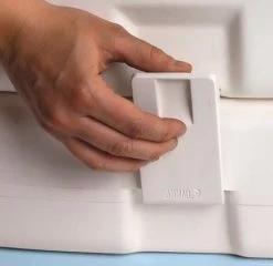 Fiamma Bi Pot Side Clip Hinge -Outdoor Camping Shop 104211 fiamma clip large 1 1 1