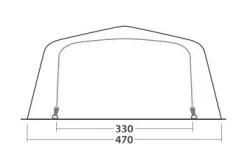 Outwell Wood Lake 7ATC Air Tent 19 Outwell Wood Lake 7ATC Air Tent -Outdoor Camping Shop 111200v21 064
