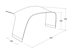 Outwell Universal Connector L -Outdoor Camping Shop 111341 1