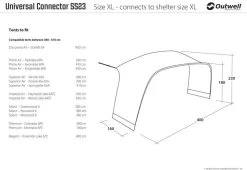Outwell Universal Connector XL -Outdoor Camping Shop 111343 6