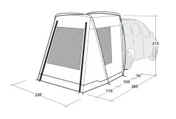 Outwell Dunecrest Drive Away Awning -Outdoor Camping Shop 111344 dunecrest drawing perspective2