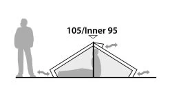 Robens Starlight 2 Tent -Outdoor Camping Shop 130259 starlight 2 drawing elevation 4