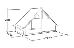 Robens Prospector Shanty Tent -Outdoor Camping Shop 130310 2