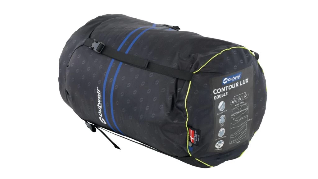Outwell Contour Lux Double Sleeping Bag 12 Outwell Contour Lux Double Sleeping Bag - Image 10