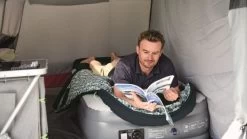 Outwell Camper Lux Sleeping Bag - RIGHT ZIP -Outdoor Camping Shop 230350 camper lux feature photo14