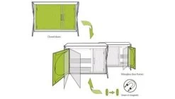 Outwell Richmond Kitchen Table 10 Outwell Richmond Kitchen Table -Outdoor Camping Shop 531156 richmond kitchen table feature photo5