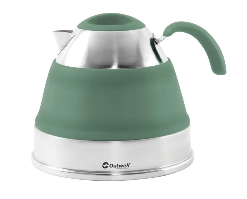Outwell Collaps Kettle 2.5 Ltr Shadow Green 3 Outwell Collaps Kettle 2.5 Ltr Shadow Green