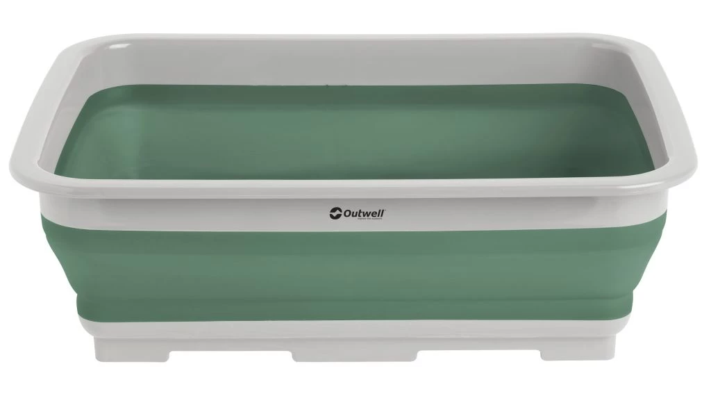 Outwell Collaps Wash Bowl Shadow Green 3 Outwell Collaps Wash Bowl Shadow Green