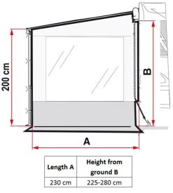 Fiamma Side W Pro F45/ F65/ F80 -Outdoor Camping Shop 97961 10 a 1