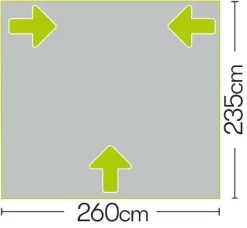 Quest Falcon 260 Poled Porch Caravan Awning -Outdoor Camping Shop a3501 7 fullsize