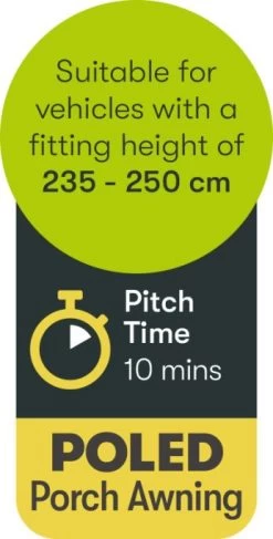 Quest Falcon 260 Poled Porch Caravan Awning -Outdoor Camping Shop a3501 9 fullsize