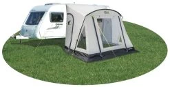 Quest Falcon 260 Poled Porch Caravan Awning -Outdoor Camping Shop a3501 fullsize