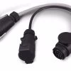 Kampa Adaptor 12N & 12S To 13 Pin Socket -Outdoor Camping Shop ac0510 adaptor 12n 12s to 13 pin socket 0