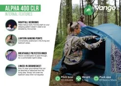Vango Alpha 400 CLR Tent -Outdoor Camping Shop alpha 400 clr2