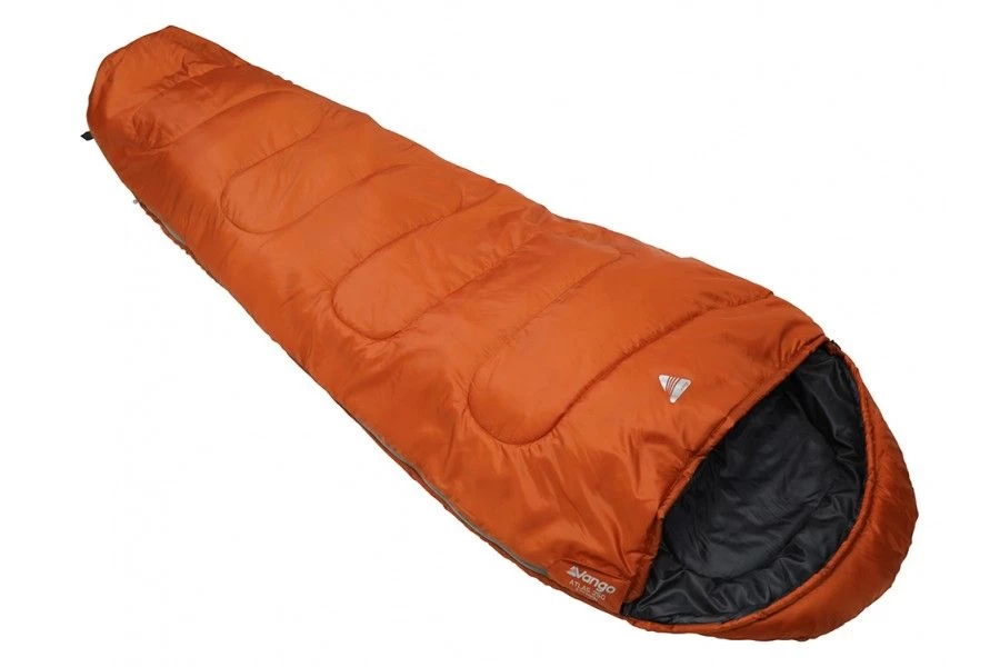 Vango Atlas 250 Orange Sleeping Bag 3 Vango Atlas 250 Orange Sleeping Bag
