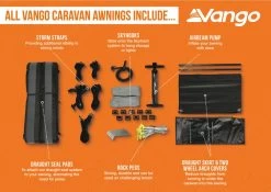 Vango Balletto Air 390 Elements ProShield 390 Awning 23 Vango Balletto Air 390 Elements ProShield 390 Awning -Outdoor Camping Shop awning package infographic low 1