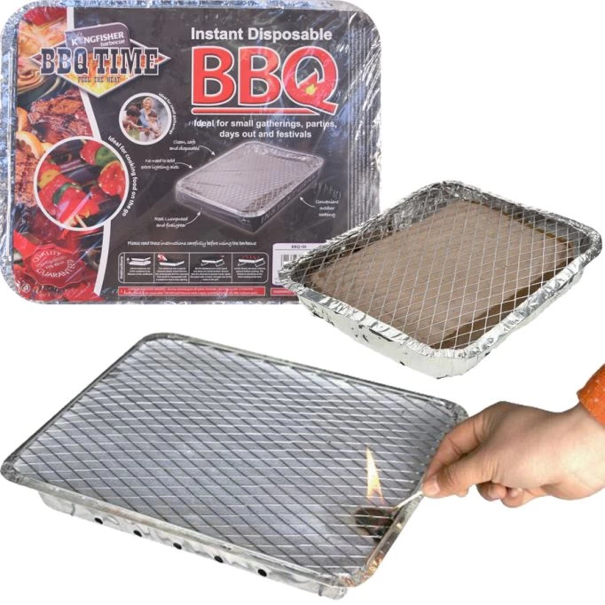 Disposable Charcoal BBQ 4 Disposable Charcoal BBQ - Image 2