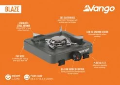 Vango Blaze Single Hob -Outdoor Camping Shop blaze hr medium