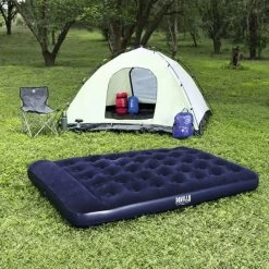 Bestway Double Easy Inflate Flocked Airbed -Outdoor Camping Shop bw67225 single easy inflate flocked airbed 6