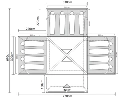 Outdoor Revolution Camp Star 1200 Air Tent Bundle (2022) -Outdoor Camping Shop campstar 1200 1 1