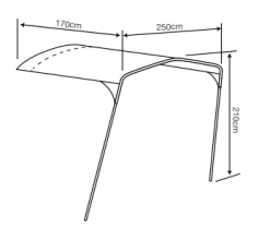 Outdoor Revolution Camp Star Sun Canopy 500XL / 600 / 1200 16 Outdoor Revolution Camp Star Sun Canopy 500XL / 600 / 1200 -Outdoor Camping Shop campstar 600 canopy