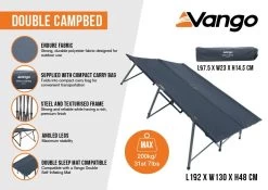 Vango Double Campbed 12 Vango Double Campbed -Outdoor Camping Shop double campbed infographic low res