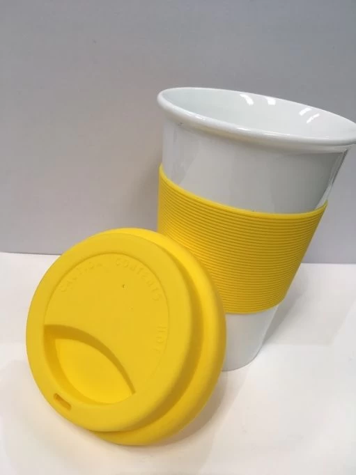 Travel Mug Eco-Ceramic And Silicone 8 Travel Mug Eco-Ceramic And Silicone - Image 6