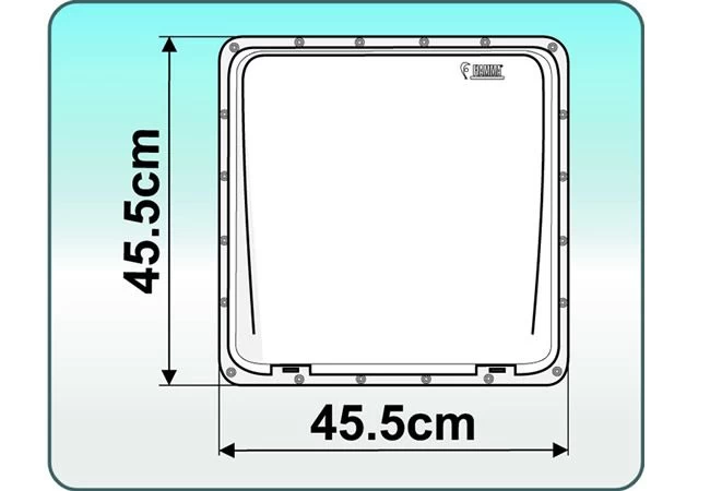 Fiamma 400 X 400 Roof Vent White 7 Fiamma 400 X 400 Roof Vent White - Image 5