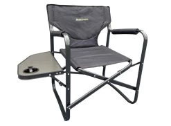 Outdoor Revolution Director Chair With Side Table