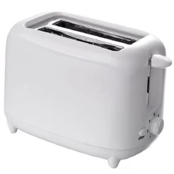 Quest Low Wattage 2 Slice White Toaster