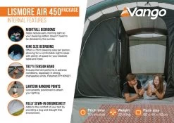 Vango Lismore Air 450 Tent Package 36 Vango Lismore Air 450 Tent Package -Outdoor Camping Shop lismore air 450 package2 medium