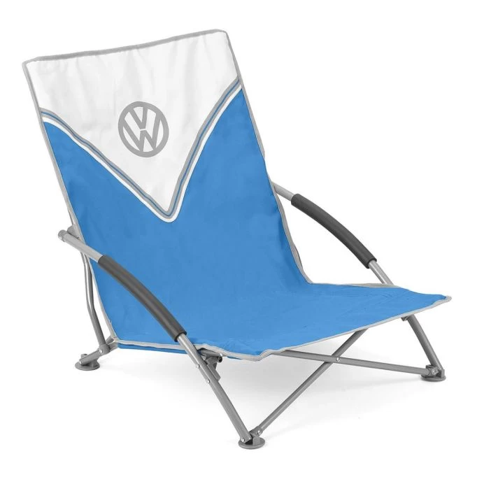 Volkswagen Blue Campervan Folding Low Camping Chair 5 Volkswagen Blue Campervan Folding Low Camping Chair - Image 3