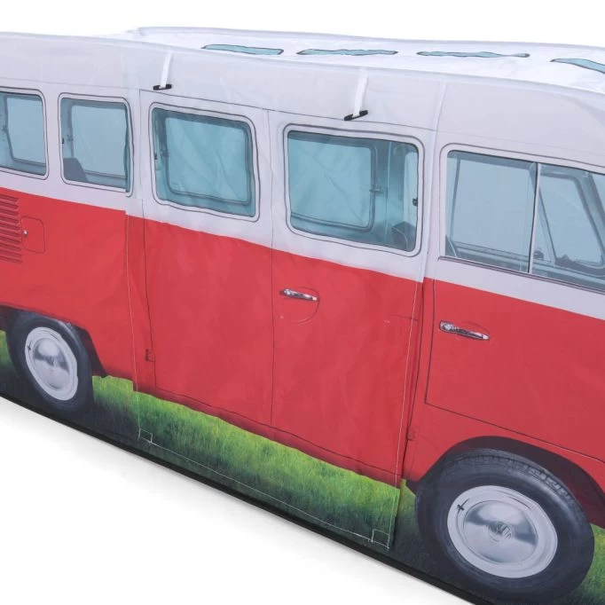 Volkswagen VW Campervan Kids Red Pop Up Tent 16 Volkswagen VW Campervan Kids Red Pop Up Tent - Image 14