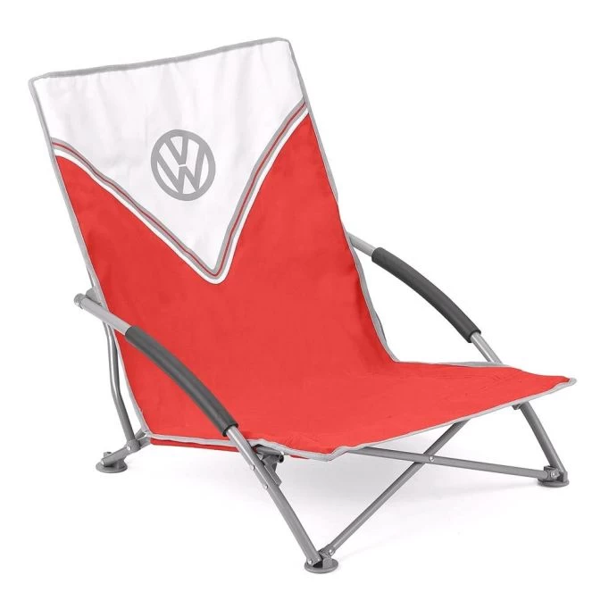 Volkswagen Red Campervan Folding Low Camping Chair 5 Volkswagen Red Campervan Folding Low Camping Chair - Image 3