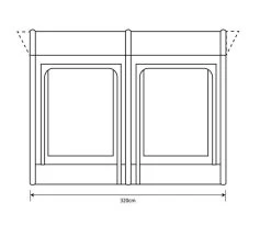 Outdoor Revolution Sportlite Caravan/Motorhome Air 320L Awning -Outdoor Camping Shop orca1001 floorplan copy