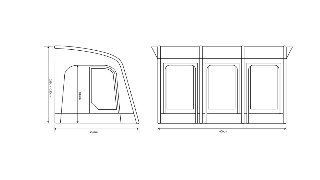 Outdoor Revolution Sportlite Air 400 Awning 15 Outdoor Revolution Sportlite Air 400 Awning - Image 13
