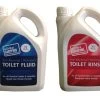 WoC Blue 2 Ltr & Pink 2 Ltr Toilet Fluid Package -Outdoor Camping Shop package 2 1