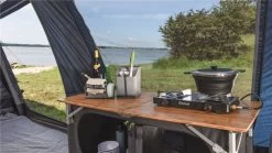 Outwell Padres Double Kitchen Table -Outdoor Camping Shop padres double kitchen lifestyle