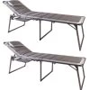 Pair Of Quest Elite Naples Pro Loungers