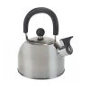 Summit Metallic Stainless Steel Whistling Kettle 1.5L -Outdoor Camping Shop s l500ketlpsp