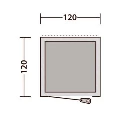 Outwell Seahaven Comfort Station Single Utility Tent -Outdoor Camping Shop seahaven comfort station single floor plan