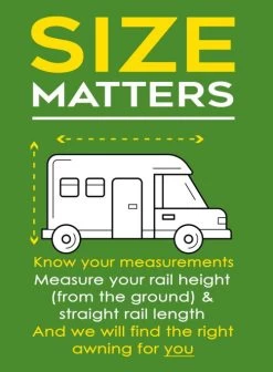 Outdoor Revolution Cayman Curl Air Mid Drive Away Awning -Outdoor Camping Shop size matters 26