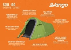 Vango Soul 100 Tent 11 Vango Soul 100 Tent -Outdoor Camping Shop soul 100 infographic lr