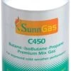 Sunncamp 450g Self Sealing Gas Cartridge -Outdoor Camping Shop sunngas c450