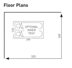 Sunncamp Dash 325 Air SC Caravan Awning 11 Sunncamp Dash 325 Air SC Caravan Awning -Outdoor Camping Shop swift deluxe sc 325 floor plan