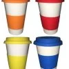 100 X Travel Mug Eco-Ceramic And Silicone -Outdoor Camping Shop travel mugs 1