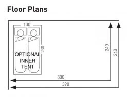 Sunncamp Ultima Versara Air 390 Awning -Outdoor Camping Shop ultima versara air 390 300 floor plan
