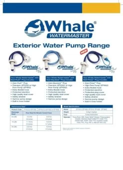 Whale Watermaster EP1612 High Flow Pump -Outdoor Camping Shop whale2 1