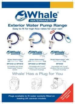 Whale Watermaster EP1612 High Flow Pump -Outdoor Camping Shop whalewatermasterpumprange 0414 page 001