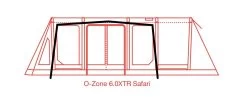 Outdoor Revolution Ozone 6.0 XTR Safari Side Sun Wing -Outdoor Camping Shop xtr safari 2